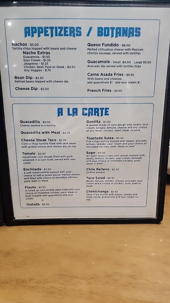 EL JIMADOR 2 - Menu Scan 1